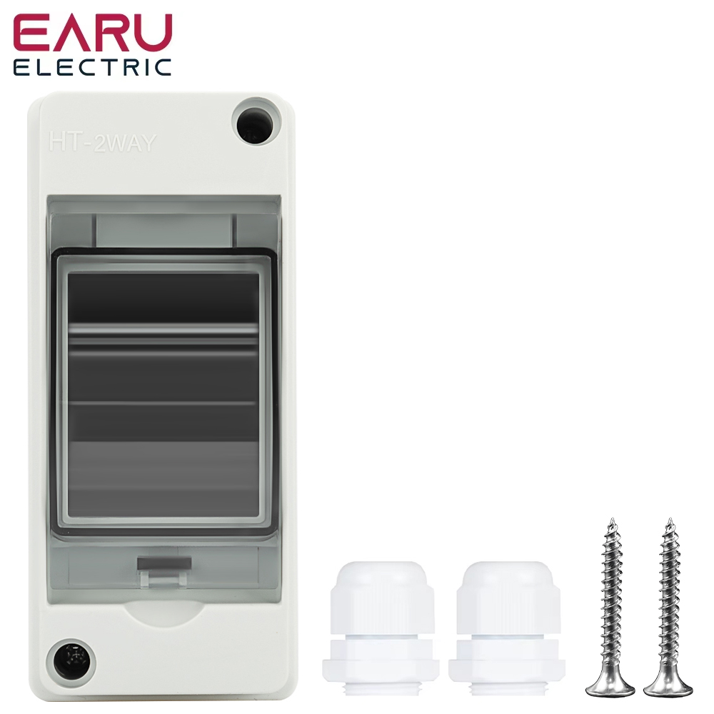 Waterproof Junction Box Solar - HT-2 IP65 Waterproof Distribution Breaker Box