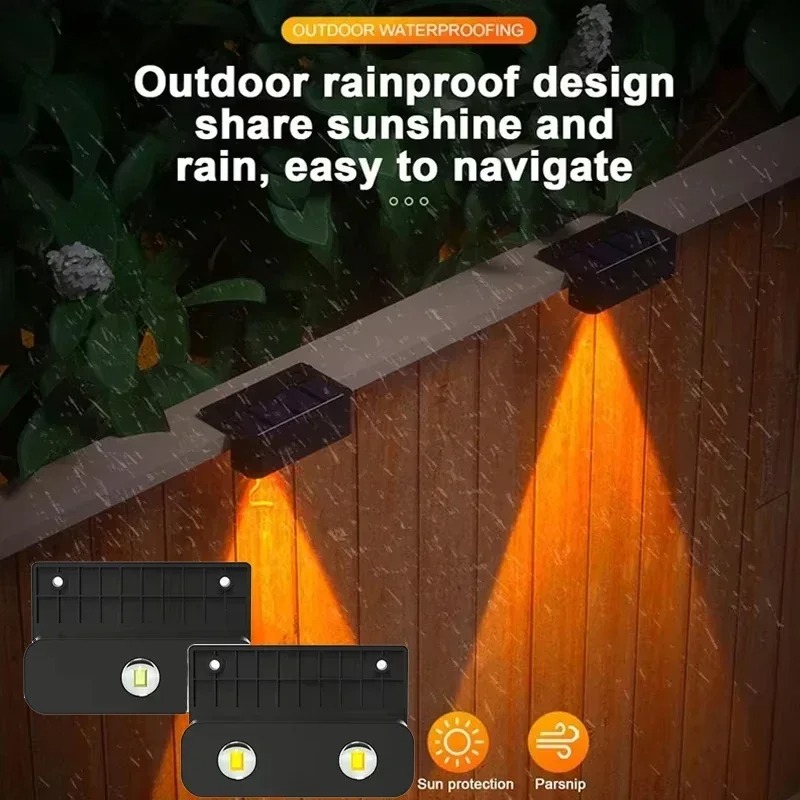 1/2/4PCS  Solar Wall Light Out - огляд і ціна Waterproof Junction Box Solar