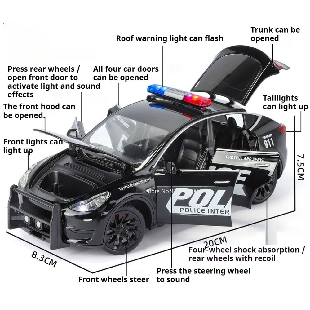1:24 Scale Model Y Car Models  - огляд і ціна Renewable Energy Kids