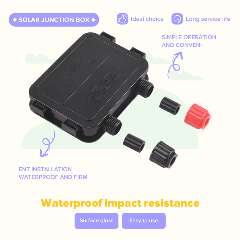AT59 Photovoltaic Junction Box - огляд і ціна Waterproof Junction Box Solar