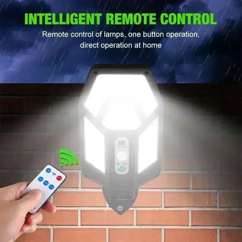 12000LM Powerful Solar Wall La - огляд і ціна Waterproof Junction Box Solar