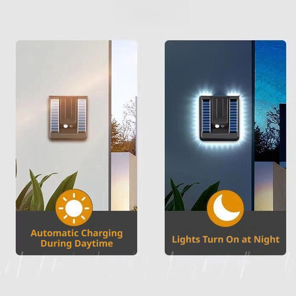 Foldable LED 120° Solar Light  - огляд і ціна Waterproof Junction Box Solar