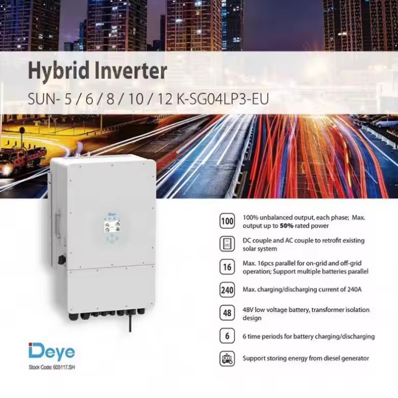 10kw 12kw Solar Hybrid Inverte - огляд і ціна Hybrid Solar Inverter