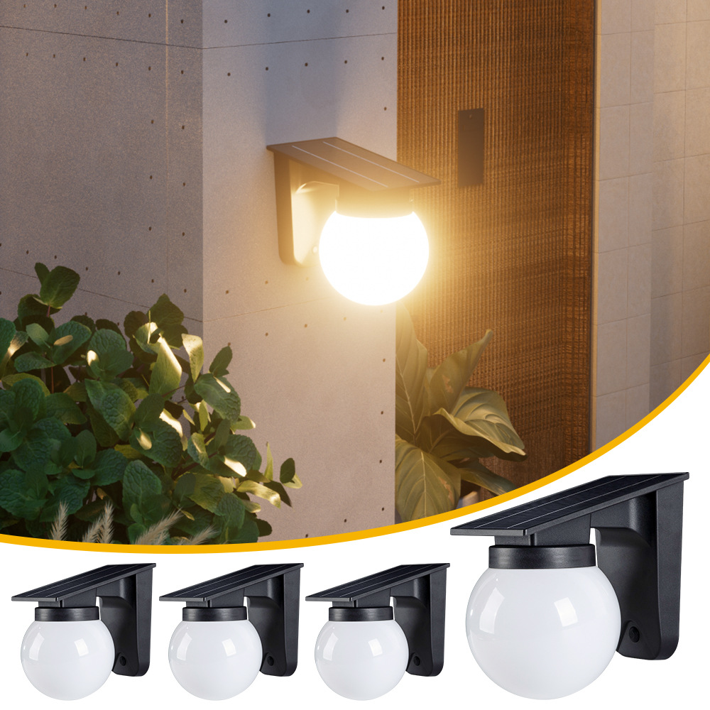 Solar Sphere Wall Lights Outdo - огляд і ціна Waterproof Junction Box Solar