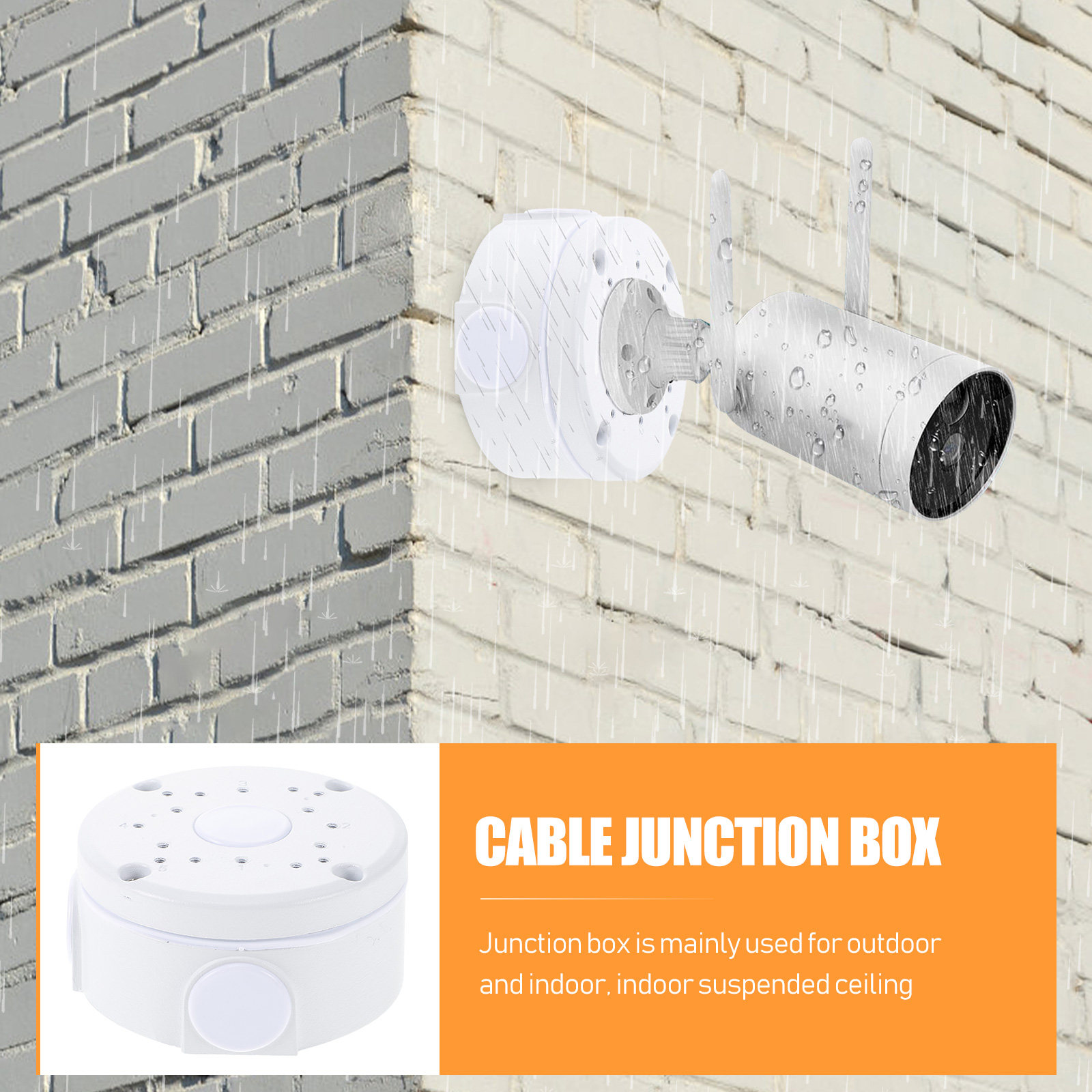 Camera Junction Box Waterproof - огляд і ціна Waterproof Junction Box Solar