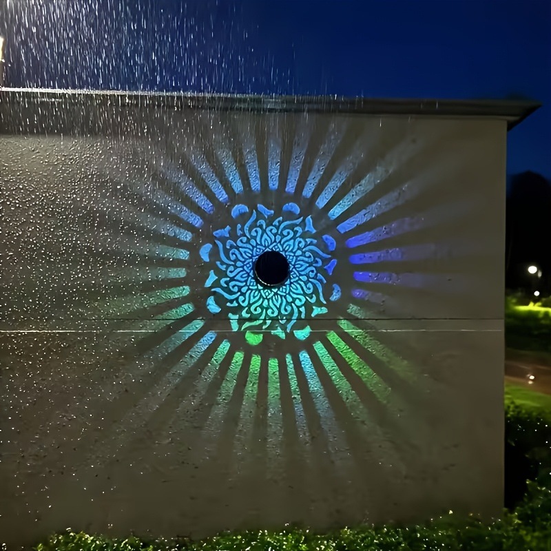 Solar LED Wall Light Mandala P - огляд і ціна Waterproof Junction Box Solar