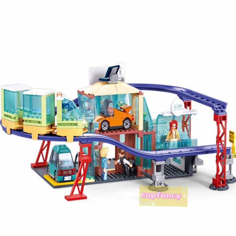 Sluban 379PCS City Street View - огляд і ціна Renewable Energy Kids