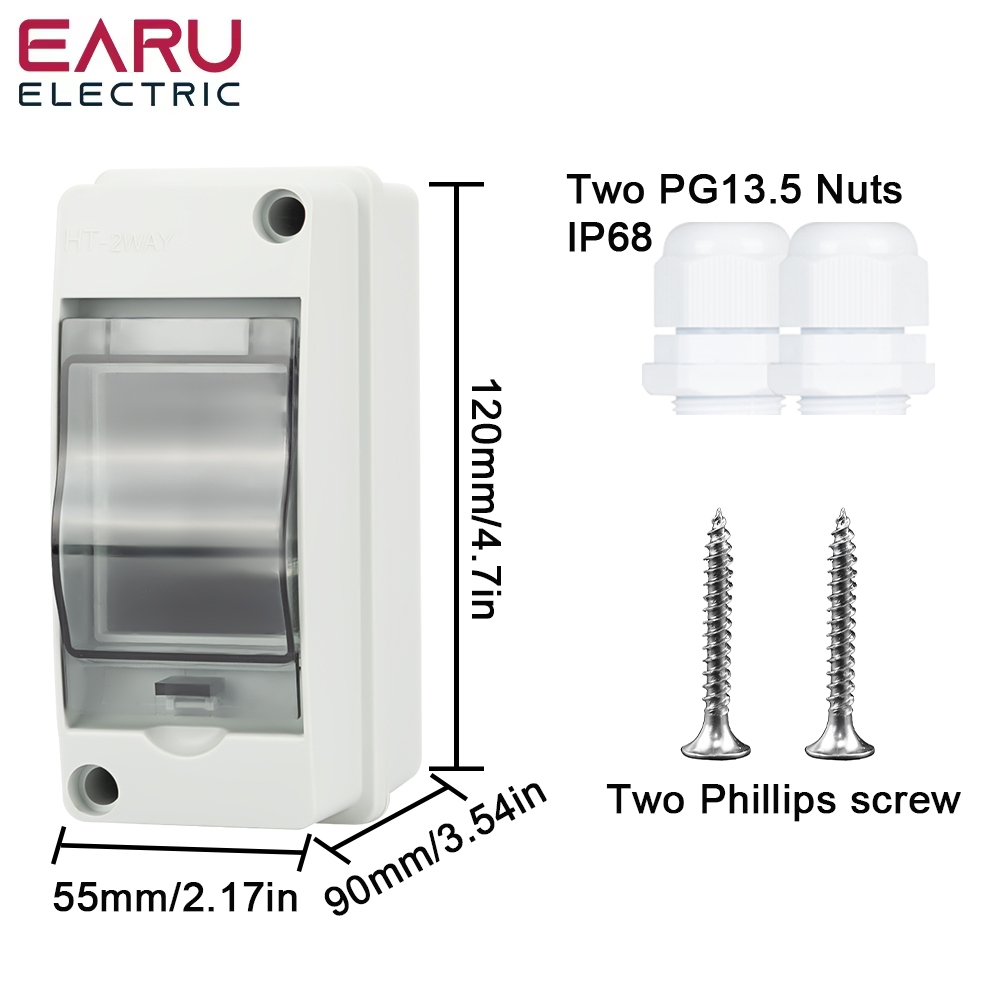 HT-2 IP65 Waterproof Distribut - огляд і ціна Waterproof Junction Box Solar